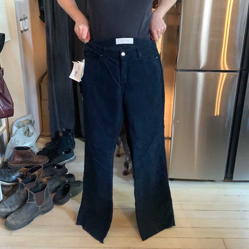 IRO Navy Corduroy Pants